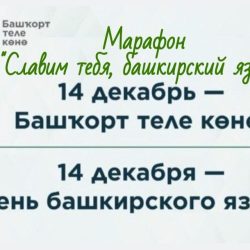 Марафон “Славим тебя, башкирский язык!”